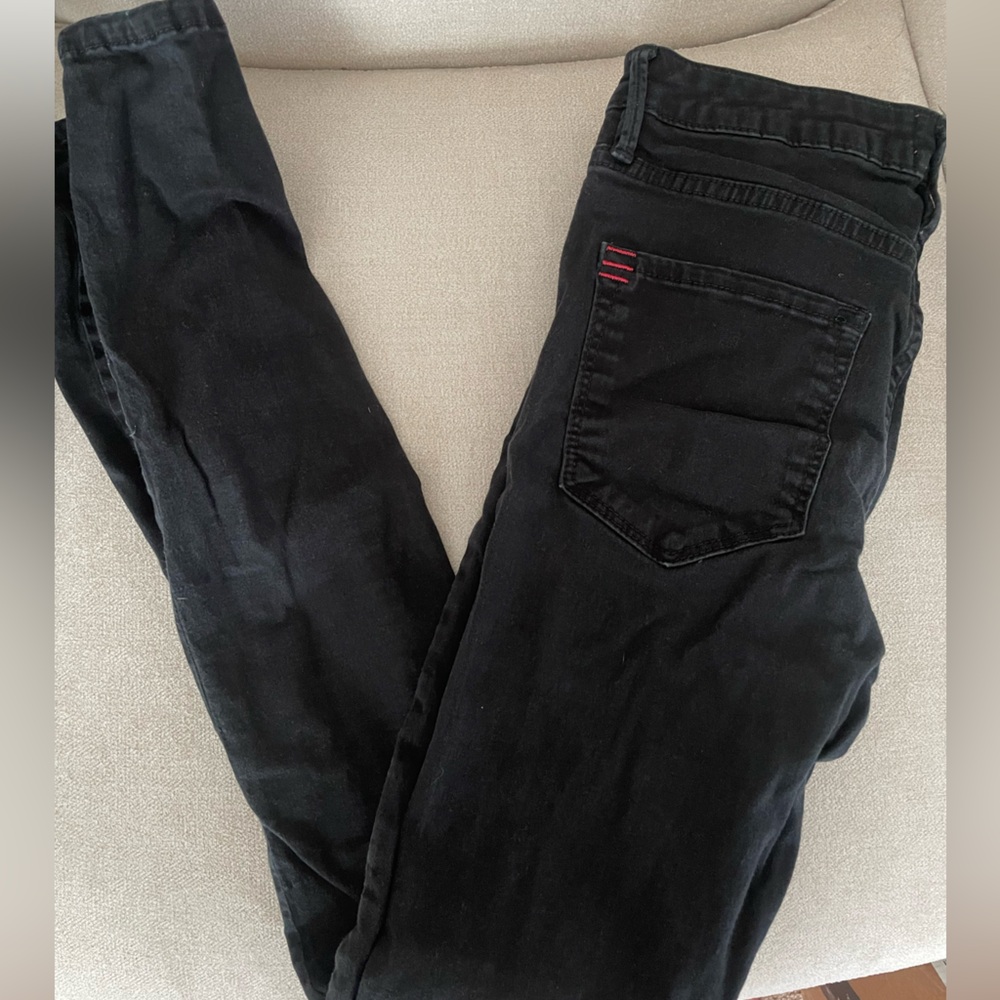 BDG urban outfitters black high waist skinny jeans size 25